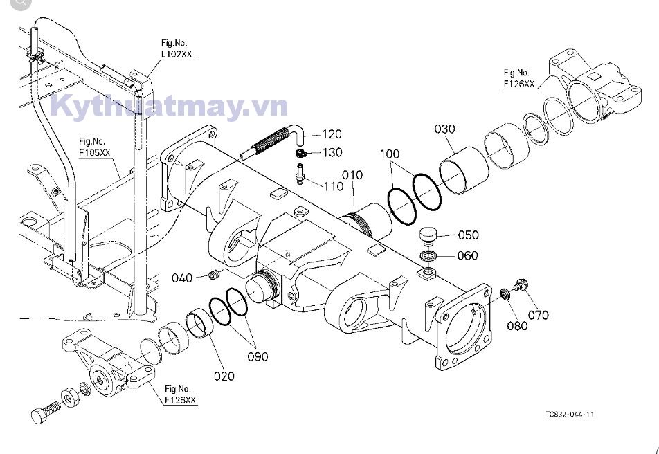 Cầu trước bạc trục gối trước